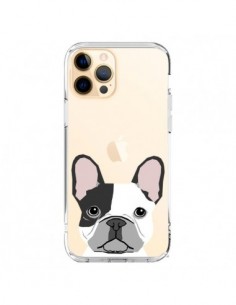 Coque iPhone 12 Pro Max Bulldog Français Chien...
