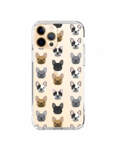 Coque iPhone 12 Pro Max Chiens Bulldog Français...