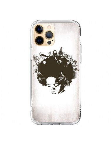 Coque iPhone 12 Pro Max Childhood Garden Afro - Rachel Caldwell