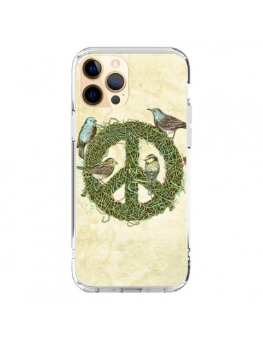 Coque iPhone 12 Pro Max Peace And Love Nature...