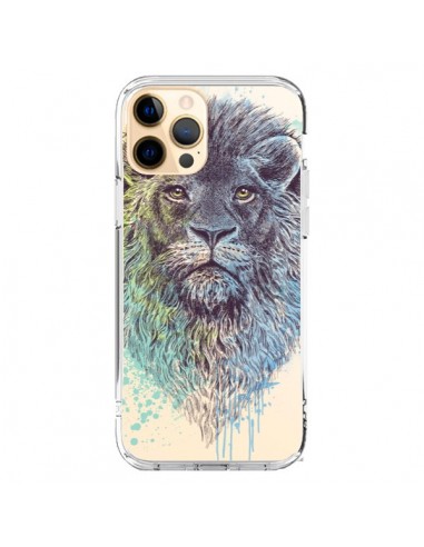 Coque iPhone 12 Pro Max Roi Lion King Transparente - Rachel Caldwell