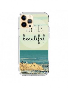 Coque iPhone 12 Pro Max Life is Beautiful - R Delean
