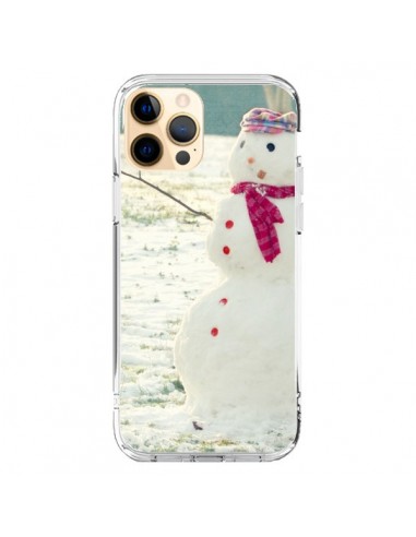 Coque iPhone 12 Pro Max Bonhomme de Neige - R Delean