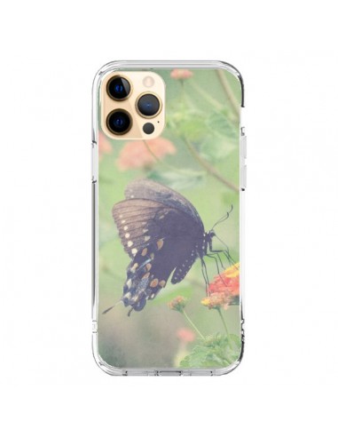 Coque iPhone 12 Pro Max Papillon Butterfly - R Delean