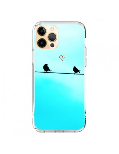 Coque iPhone 12 Pro Max Oiseaux Birds Amour Love - R Delean