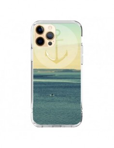 Coque iPhone 12 Pro Max Ancre Navire Bateau Summer Beach...