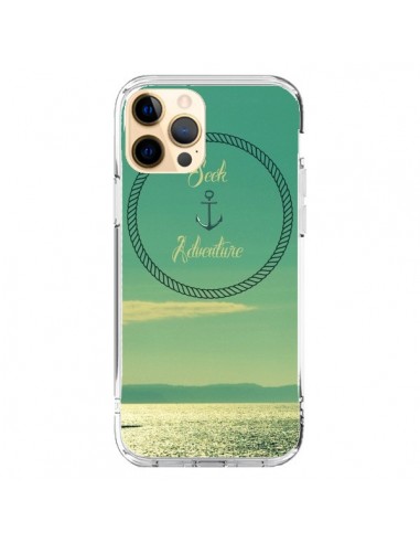 Coque iPhone 12 Pro Max See Adventure Aventure Ancre Navire Bateau - R Delean