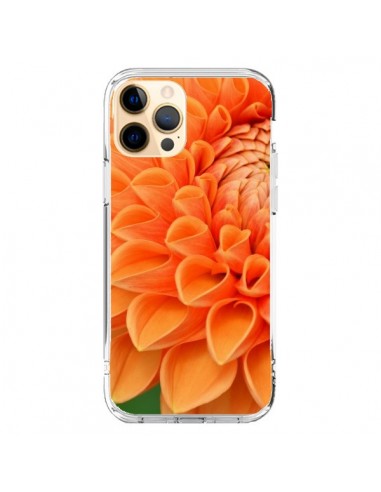 Coque iPhone 12 Pro Max Fleurs oranges flower - R Delean