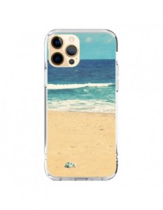 Coque iPhone 12 Pro Max Mer Ocean Sable Plage Paysage - R...
