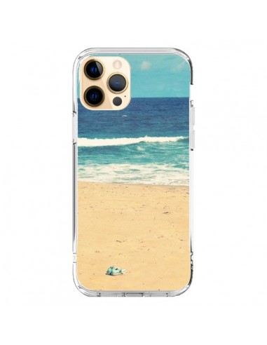 Coque iPhone 12 Pro Max Mer Ocean Sable Plage Paysage - R Delean