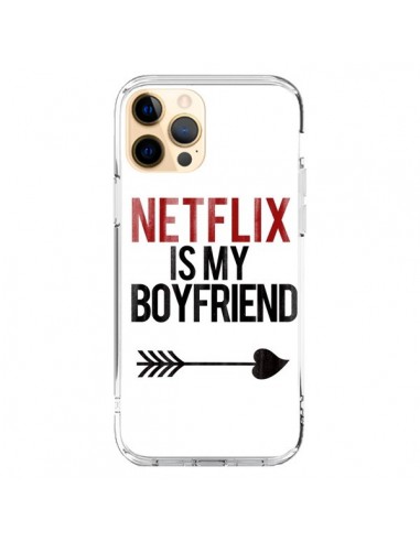 Coque iPhone 12 Pro Max Netflix is my Boyfriend - Rex Lambo