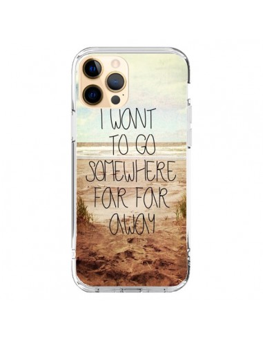 Coque iPhone 12 Pro Max I want to go somewhere - Sylvia Cook
