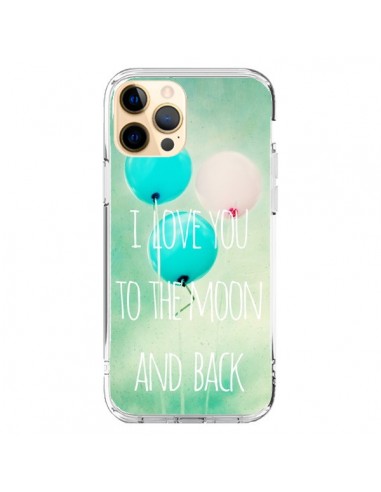 Coque iPhone 12 Pro Max I love you to the moon and back - Sylvia Cook