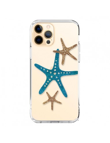 Coque iPhone 12 Pro Max Etoile de Mer Starfish Transparente - Sylvia Cook
