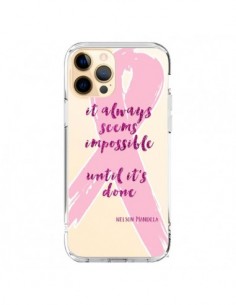 Coque iPhone 12 Pro Max It always seems impossible, cela...