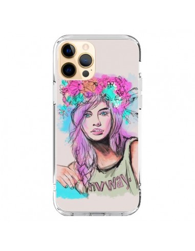 Coque iPhone 12 Pro Max Femme Mannequin Barbara Palvin - Sara Eshak