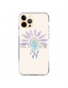 Coque iPhone 12 Pro Max Dare To Dream - Osez Rêver - Sara...
