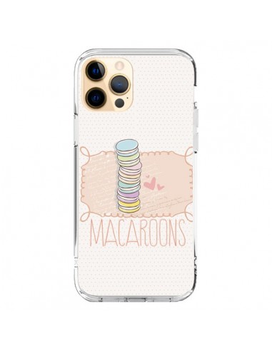 Coque iPhone 12 Pro Max Macaron Gateau - Sara Eshak