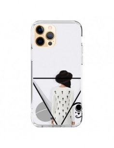 Coque iPhone 12 Pro Max Confusion Femme Oeil Triangle -...