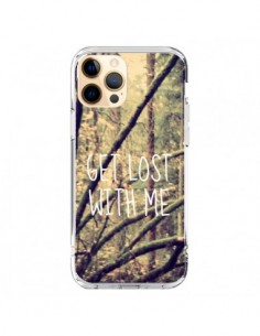 Coque iPhone 12 Pro Max Get lost with me foret - Tara Yarte