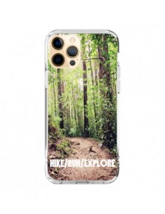 Coque iPhone 12 Pro Max Hike Run Explore Paysage Foret -...