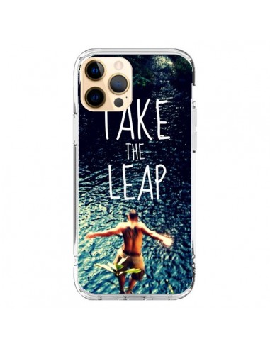 Coque iPhone 12 Pro Max Take the leap Saut - Tara Yarte