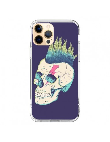 Coque iPhone 12 Pro Max Tête de mort Punk - Victor Vercesi