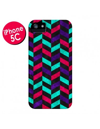 Coque Azteque Geometric Mundo pour iPhone 5C - Maximilian San