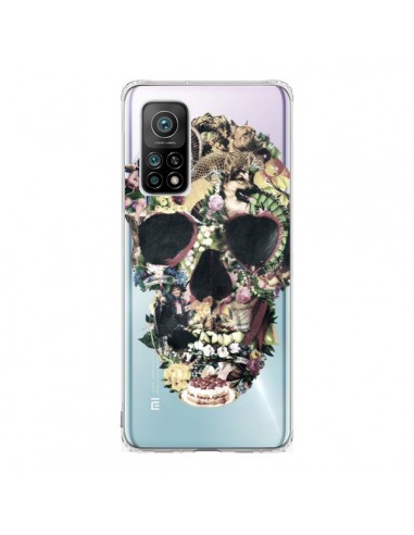 Coque Xiaomi Mi 10T / 10T Pro Skull Vintage Tête de Mort Transparente - Ali Gulec