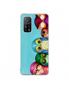 Coque Xiaomi Mi 10T / 10T Pro Famille Chouettes - Annya Kai