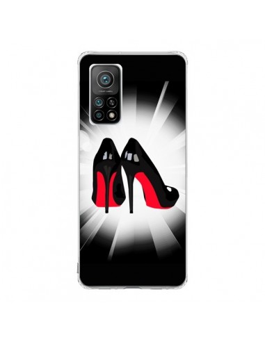 Coque Xiaomi Mi 10T / 10T Pro Chaussures Semelles Rouges Red Soles Femme - Aurelie Scour