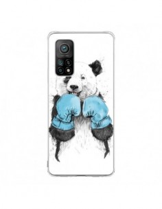 Coque Xiaomi Mi 10T / 10T Pro Winner Panda Boxeur -...