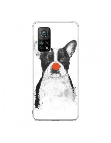 Coque Xiaomi Mi 10T / 10T Pro Clown Bulldog Chien Dog - Balazs Solti