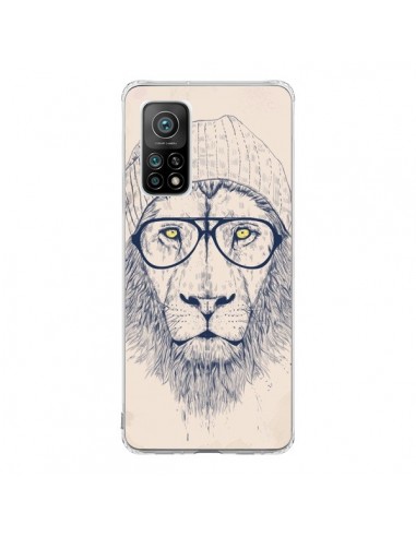 Coque Xiaomi Mi 10T / 10T Pro Cool Lion Lunettes - Balazs Solti