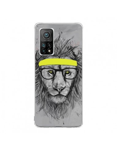 Coque Xiaomi Mi 10T / 10T Pro Hipster Lion - Balazs Solti