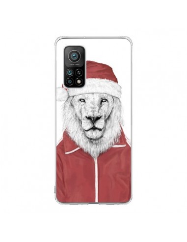 Coque Xiaomi Mi 10T / 10T Pro Santa Lion Père Noel - Balazs Solti