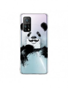 Coque Xiaomi Mi 10T / 10T Pro Funny Panda Moustache...