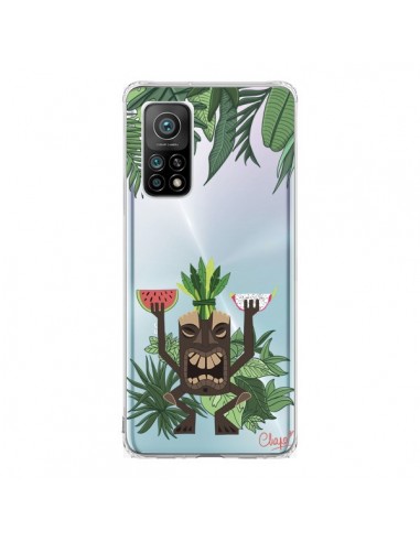 Coque Xiaomi Mi 10T / 10T Pro Tiki Thailande Jungle Bois Transparente - Chapo