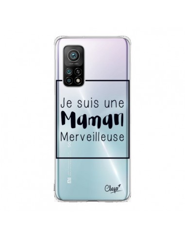 Coque Xiaomi Mi 10T / 10T Pro Je suis une Maman Merveilleuse Transparente - Chapo