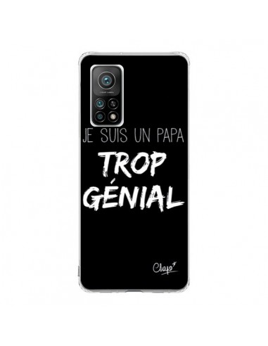 Coque Xiaomi Mi 10T / 10T Pro Je suis un Papa trop Génial Noir - Chapo