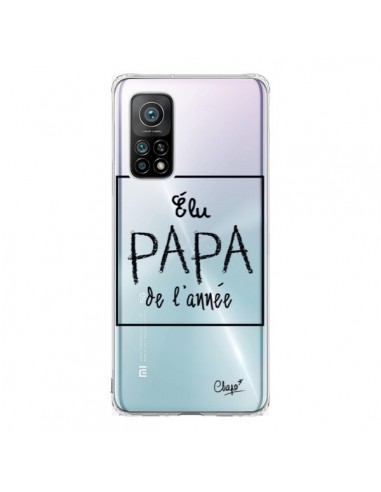 Coque Xiaomi Mi 10T / 10T Pro Elu Papa de l'Année Transparente - Chapo