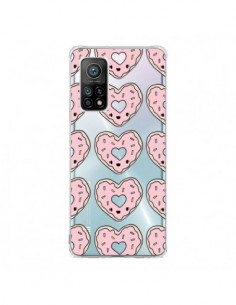 Coque Xiaomi Mi 10T / 10T Pro Donuts Heart Coeur Rose...