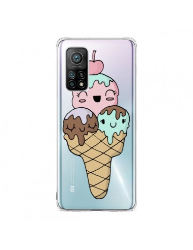Coque Xiaomi Mi 10T / 10T Pro Ice Cream Glace Summer Ete Cerise Transparente - Claudia Ramos