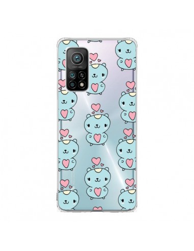 Coque Xiaomi Mi 10T / 10T Pro Hamster Love Amour Transparente - Claudia Ramos