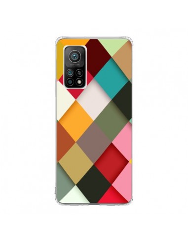 Coque Xiaomi Mi 10T / 10T Pro Colorful Mosaique - Danny Ivan