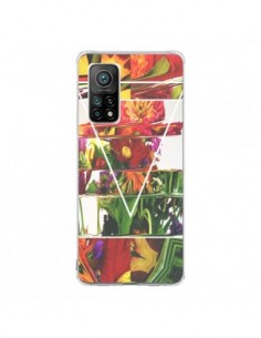 Coque Xiaomi Mi 10T / 10T Pro Facke Flowers Fleurs -...