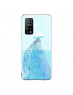 Coque Xiaomi Mi 10T / 10T Pro Baleine Whale Bateau Mer -...