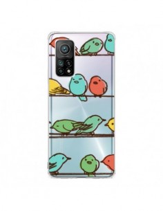 Coque Xiaomi Mi 10T / 10T Pro Oiseaux Birds Transparente...