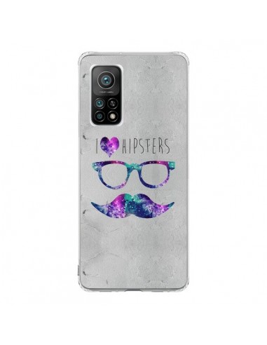 Coque Xiaomi Mi 10T / 10T Pro I Love Hipsters - Eleaxart