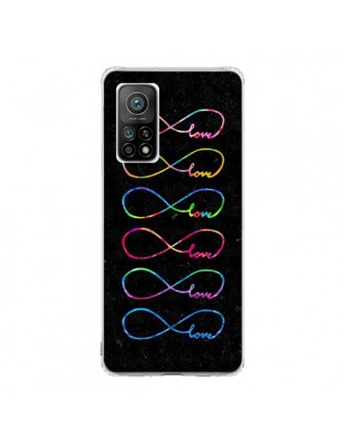 Coque Xiaomi Mi 10T / 10T Pro Love Forever Infini Noir - Eleaxart